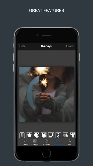 Easy Shaper – Creative Photo Shape Mask Collage Screenshots