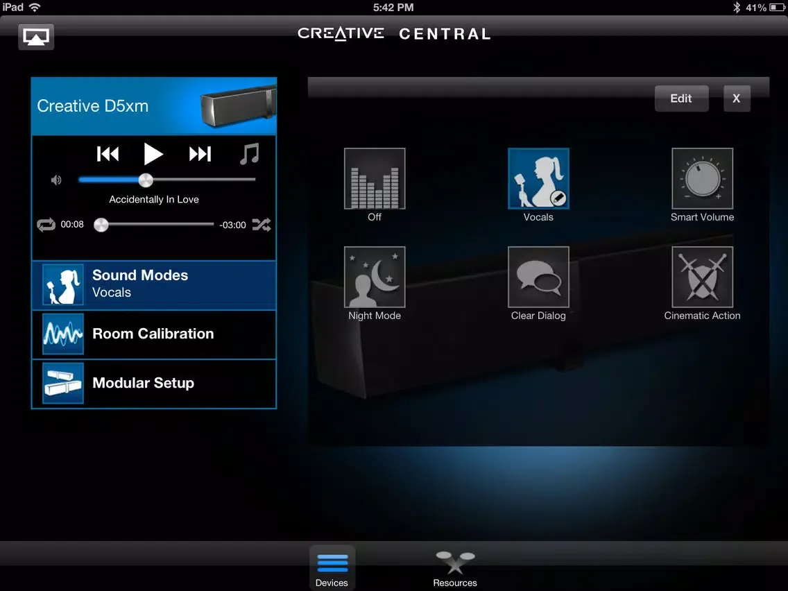 Capturas de pantalla de Creative Central iPad 