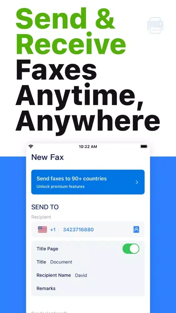 Скриншоты Easy Fax for iPhone