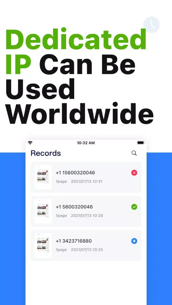 Скриншоты Easy Fax for iPhone