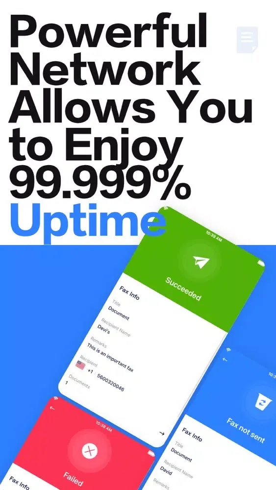 Скриншоты Easy Fax for iPhone