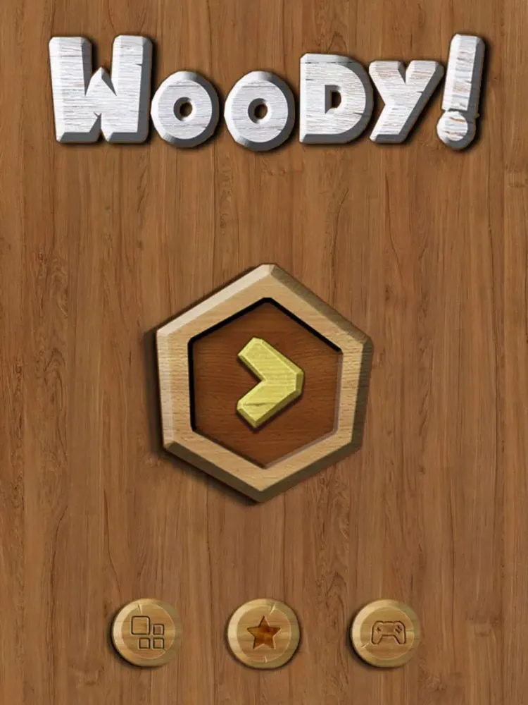 Woody Puzzle - Hexa Merged! iPad  스크린샷