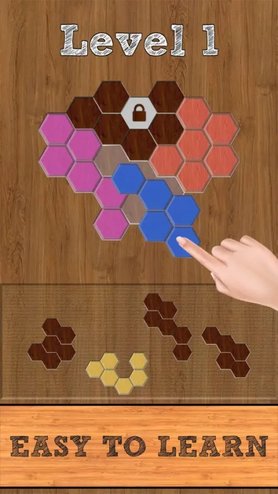 Woody Puzzle - Hexa Merged! 스크린샷