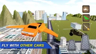 Tangkapan layar Real Flying Jet Car: Simulator futuristic Flight