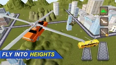Tangkapan layar Real Flying Jet Car: Simulator futuristic Flight