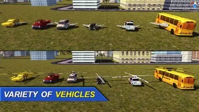 Tangkapan layar Real Flying Jet Car: Simulator futuristic Flight