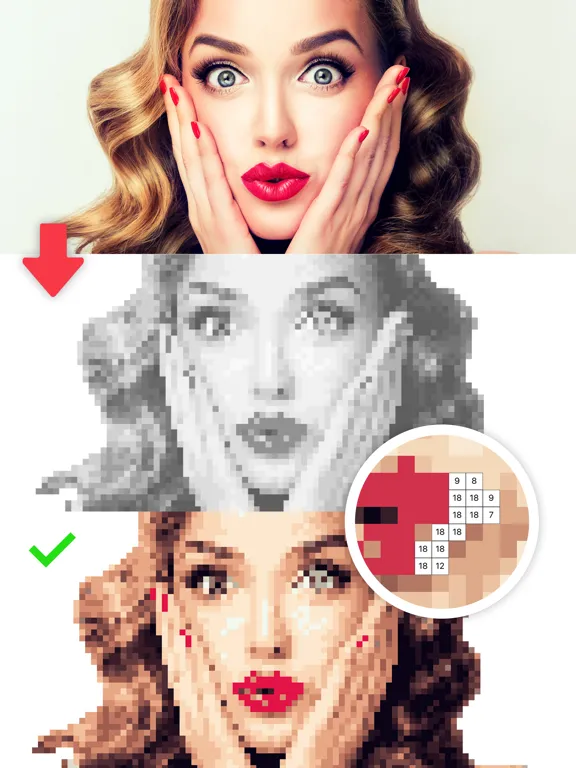 Captures d'écran de Colors by Number® – No.Draw® iPad 