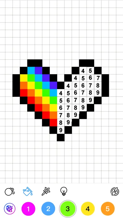 Captures d'écran de Colors by Number® – No.Draw®