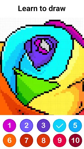 Captures d'écran de Color by Number ®: No.Draw