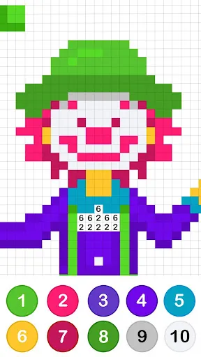 Captures d'écran de Color by Number ®: No.Draw