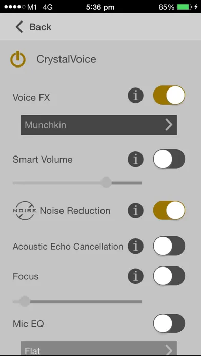 Sound Blaster X7 Control স্ক্রিনশট