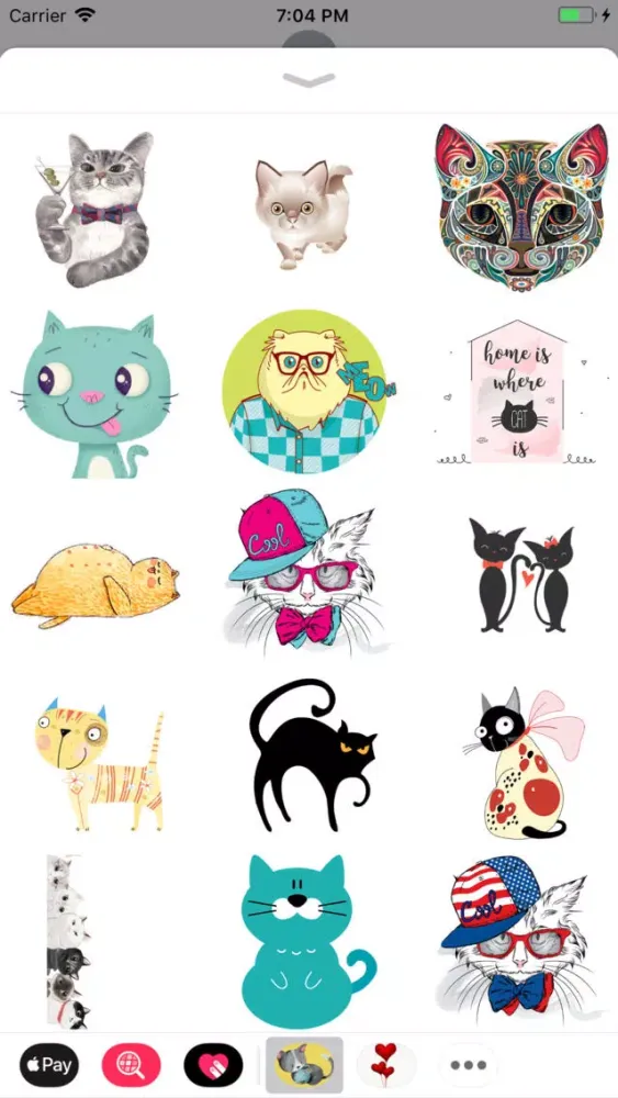 Captures d'écran de Cats Lover Stickers