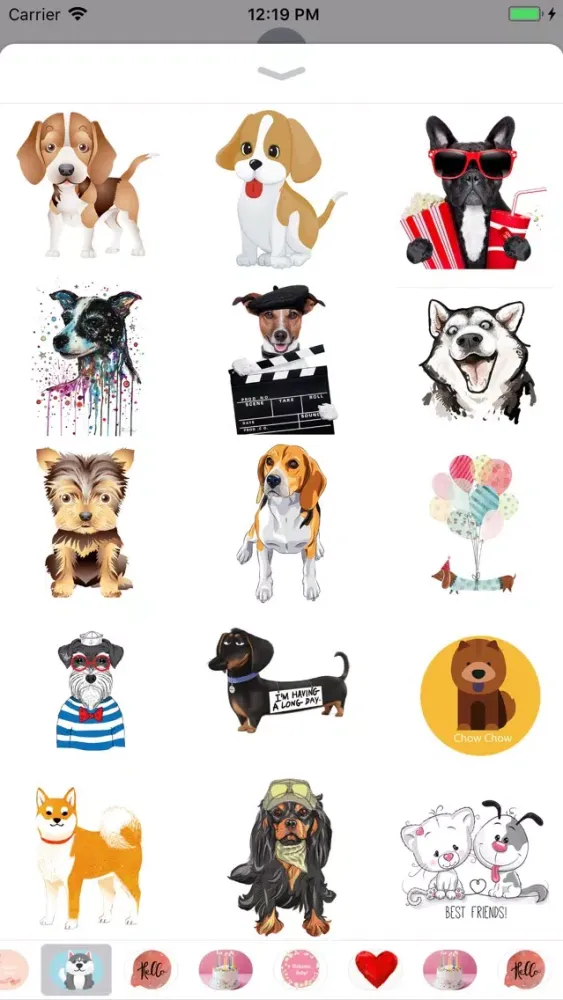 Dogs Lover Stickers স্ক্রিনশট