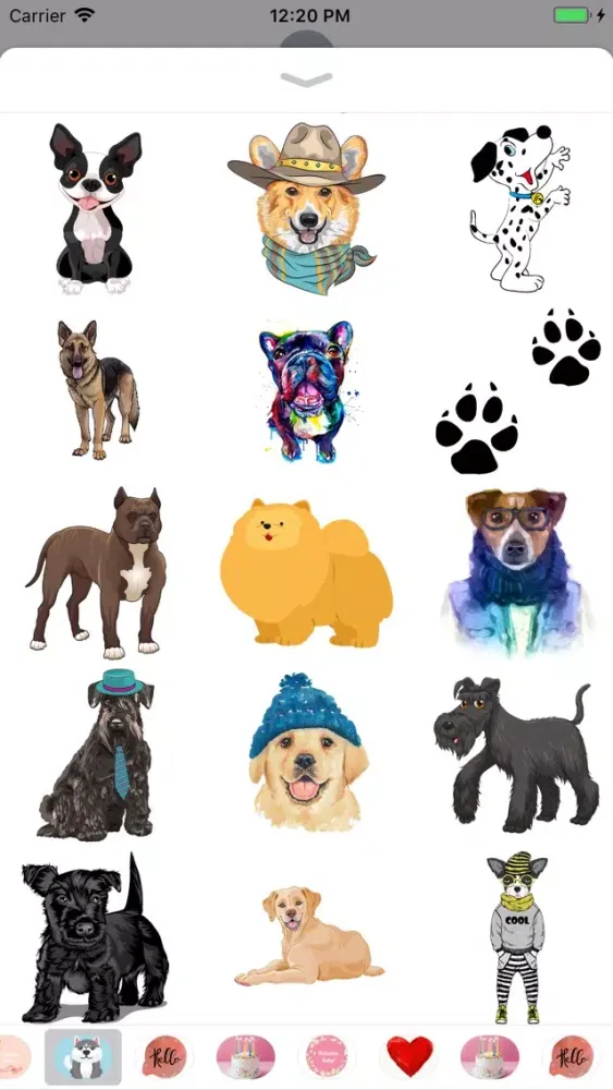 Dogs Lover Stickers স্ক্রিনশট