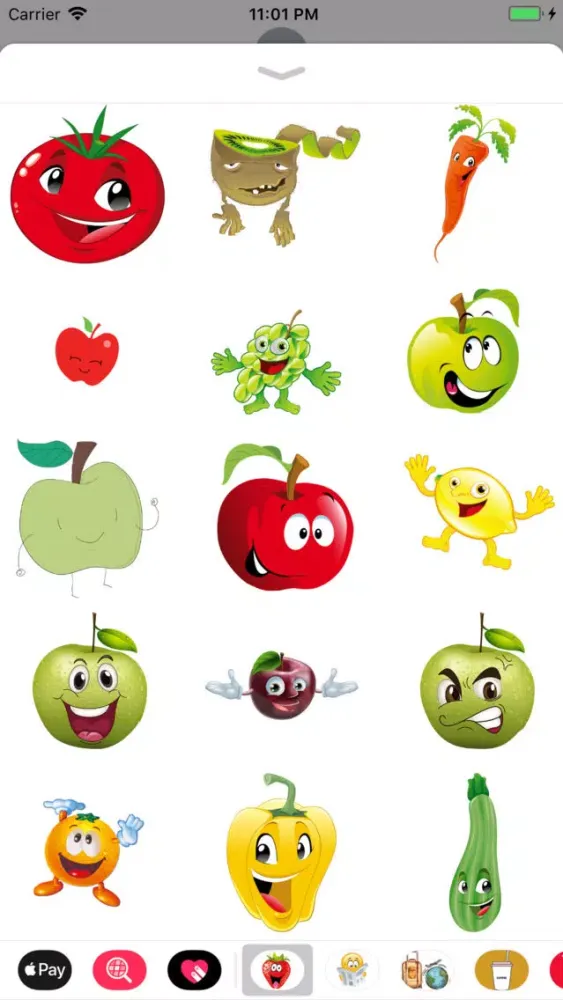 Fruit Face Emoji 스크린샷