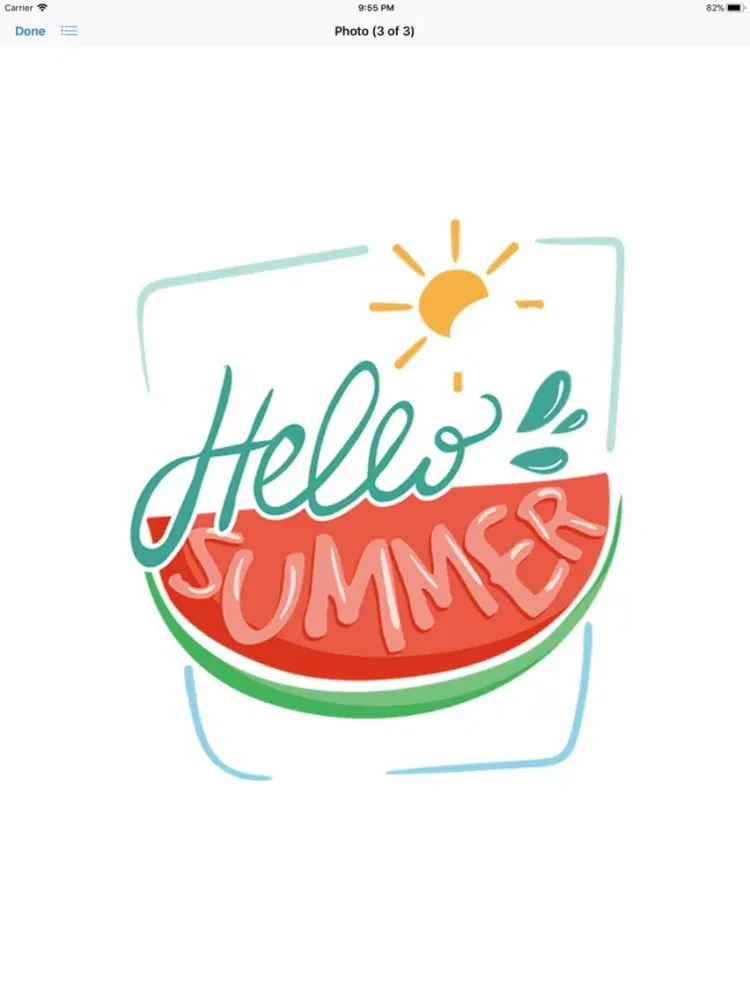 Ảnh chụp màn hình của Hello Creative Stickers iPad 