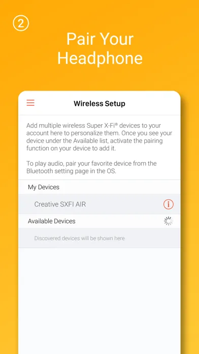 SXFI App 스크린샷