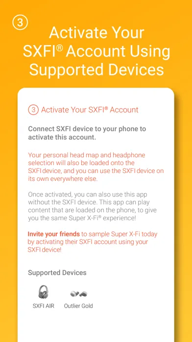 SXFI App 스크린샷