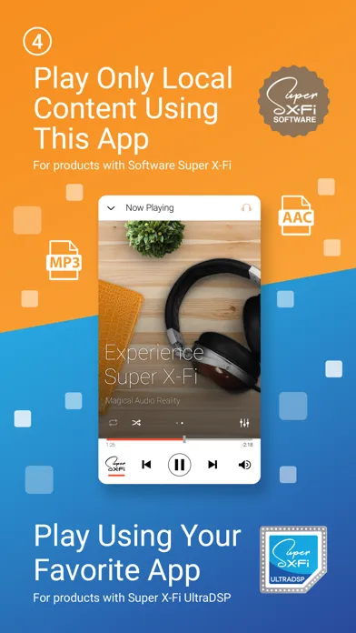 SXFI App 스크린샷