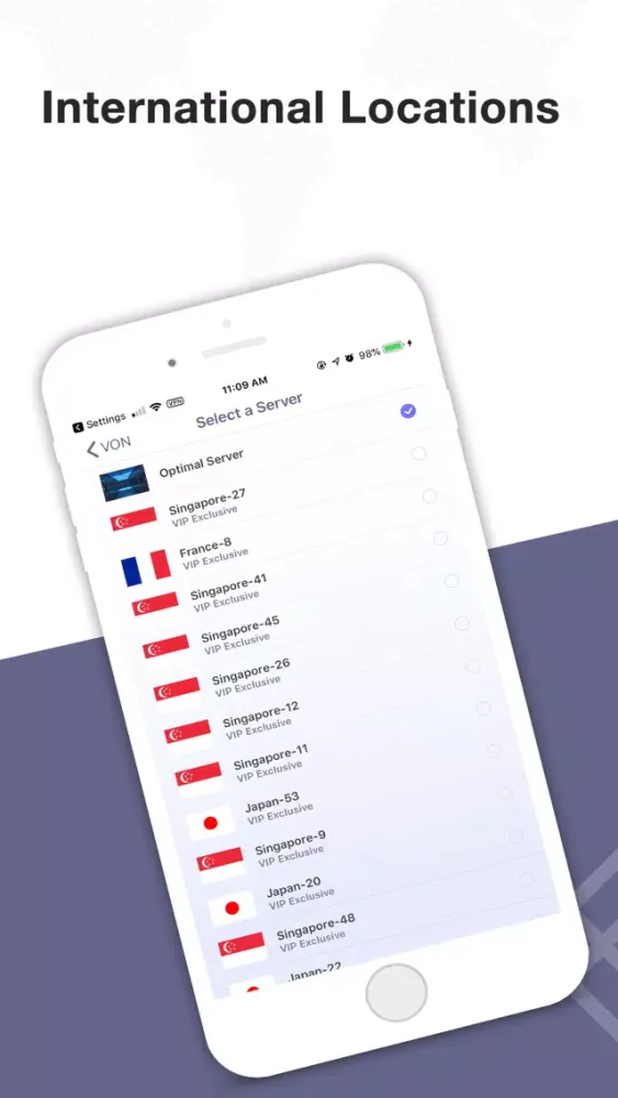 Screenshot di VON - Safe VPN App