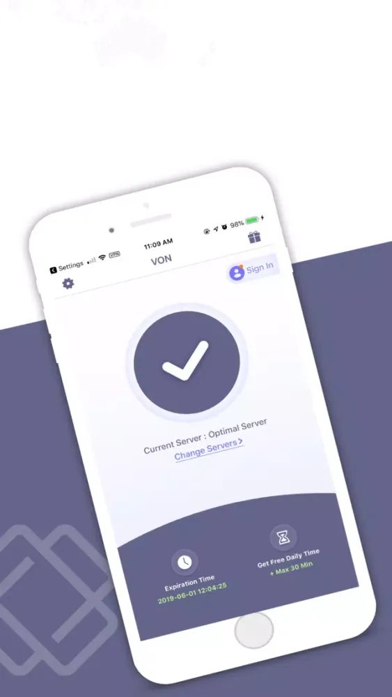 Screenshot di VON - Safe VPN App