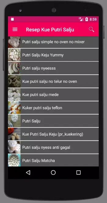تصاویر Resep Kue Putri Salju