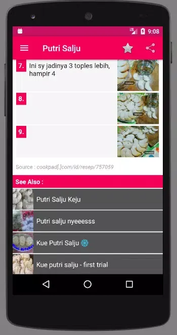تصاویر Resep Kue Putri Salju