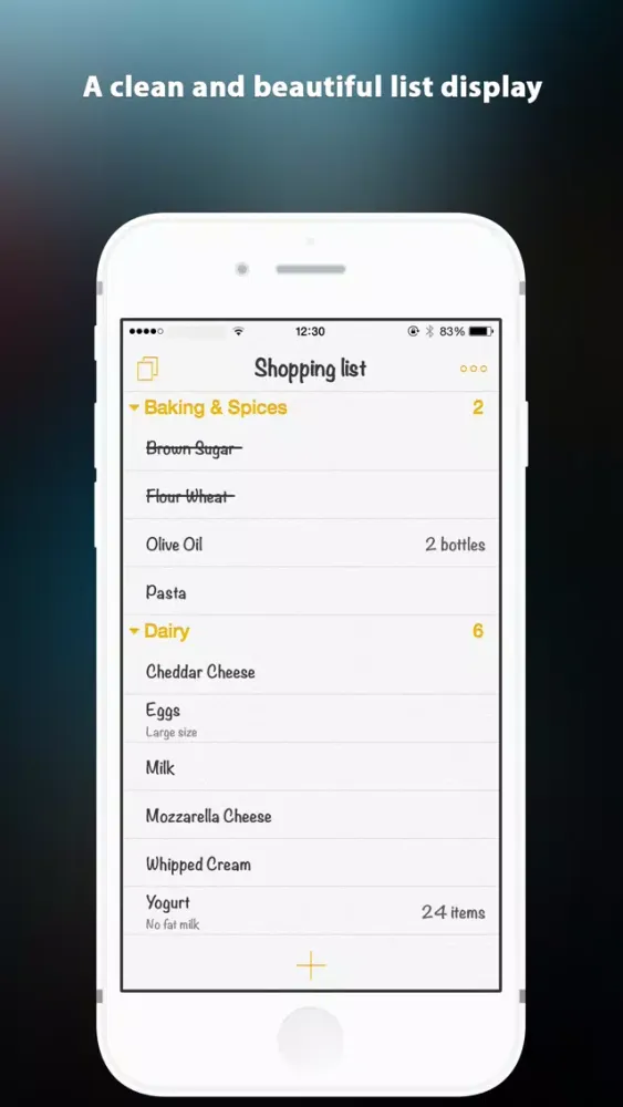 SuperList Lite - Grocery List 스크린샷