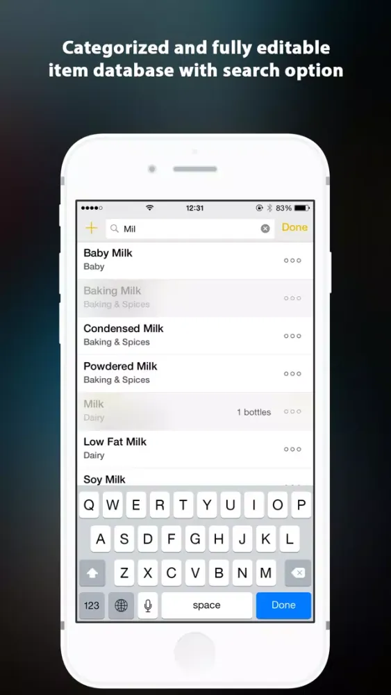 SuperList Lite - Grocery List 스크린샷