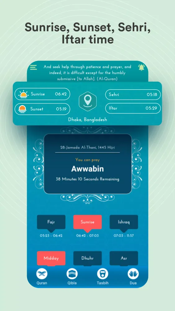 iMuslim Prayer (Salat) Timer Screenshots