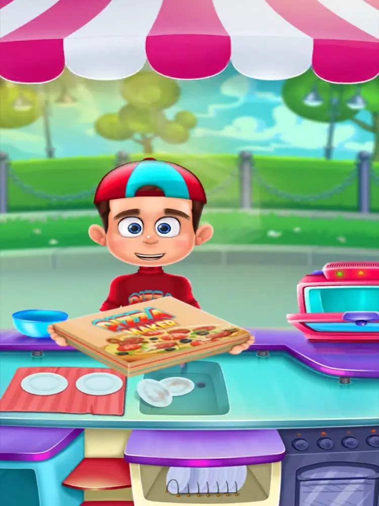 Capturas de tela do Yummy, Good & Great Pizza Game iPad 