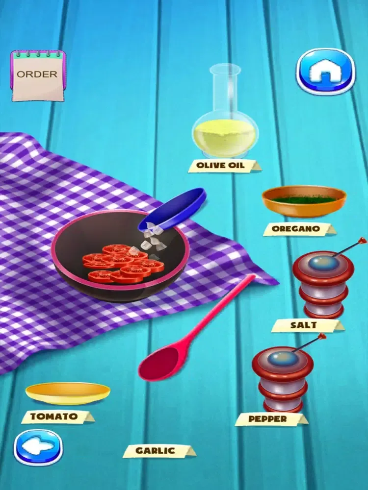 Capturas de tela do Yummy, Good & Great Pizza Game iPad 