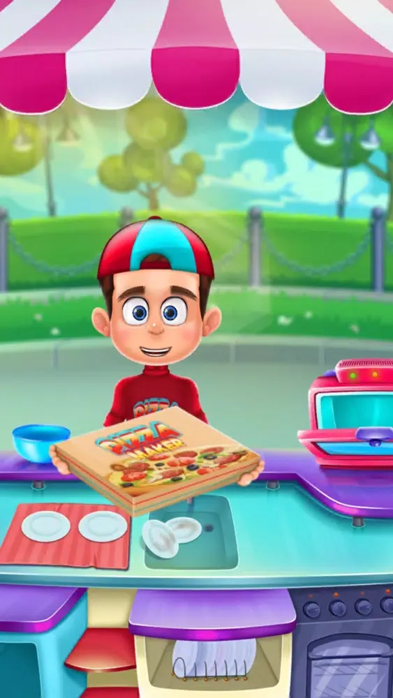 Capturas de tela do Yummy, Good & Great Pizza Game