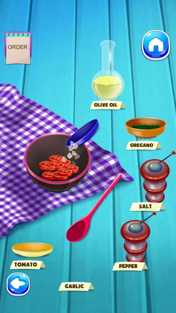 Capturas de tela do Yummy, Good & Great Pizza Game