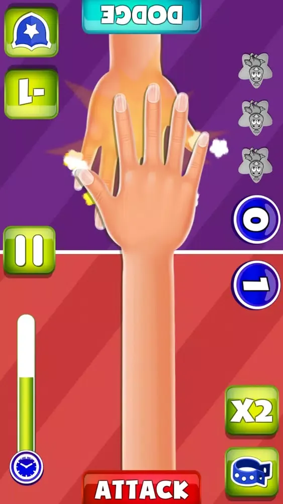 Tangkapan layar Slap Kings- Red Hand Slap Game