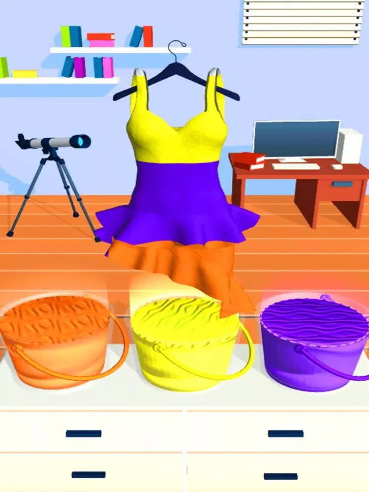 Tangkapan layar Tie N Dye Game iPad 