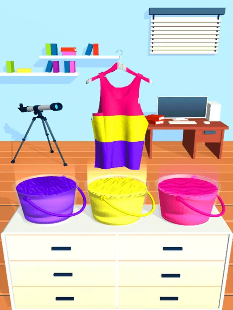 Tangkapan layar Tie N Dye Game iPad 