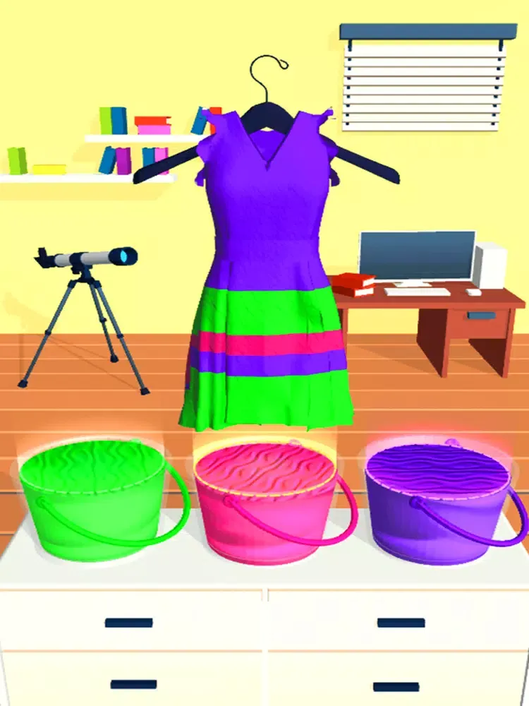 Tangkapan layar Tie N Dye Game iPad 