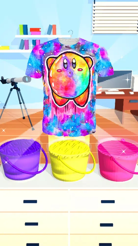 Tangkapan layar Tie N Dye Game