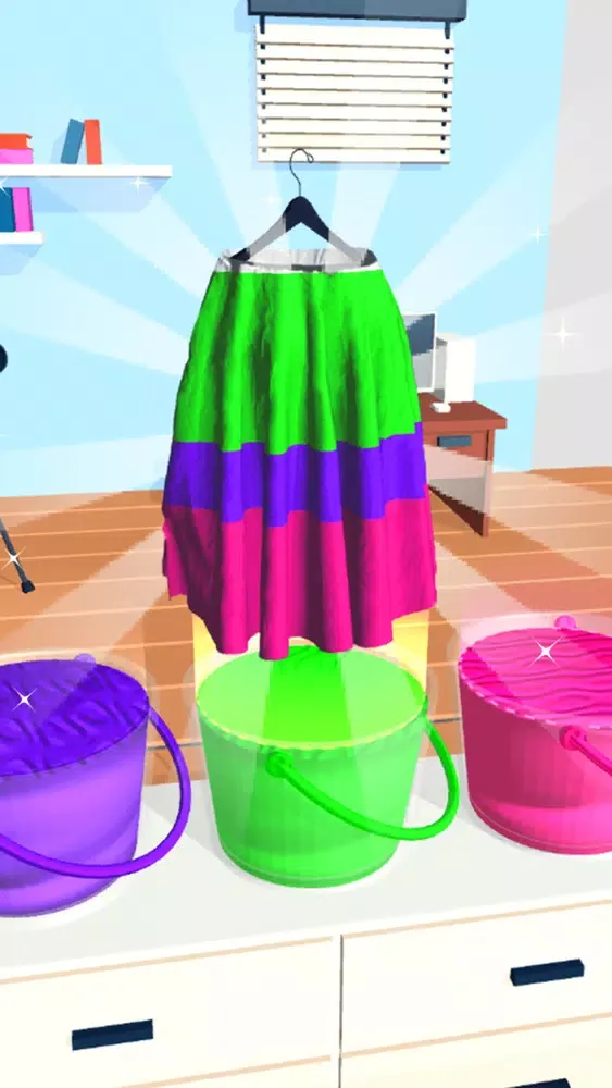 Tangkapan layar Tie N Dye Game