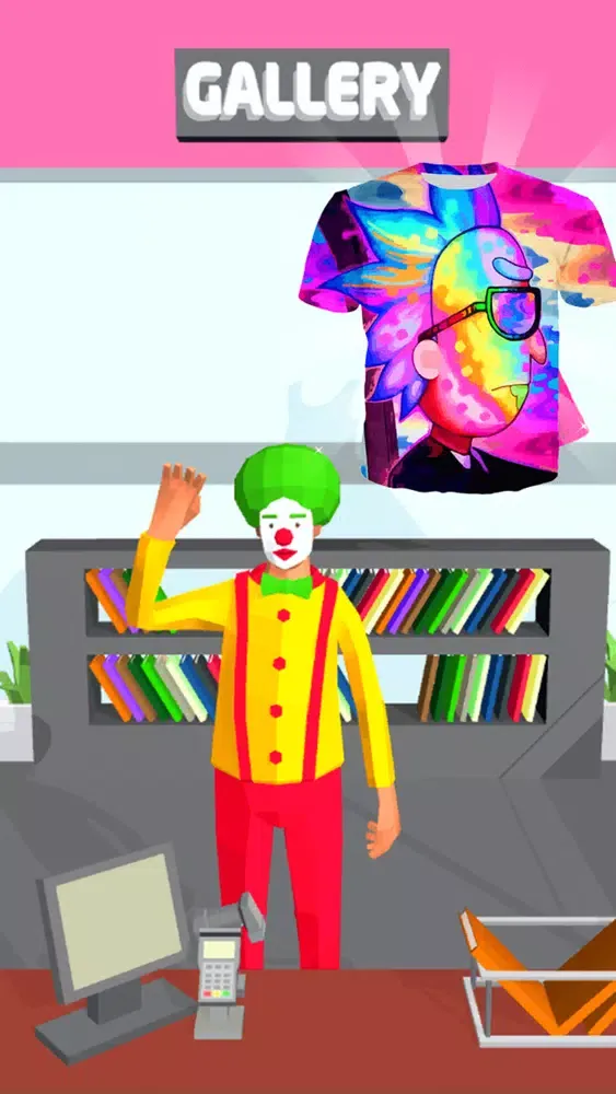 Tangkapan layar Tie N Dye Game