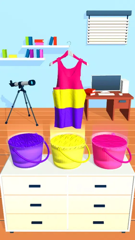 Tangkapan layar Tie N Dye Game