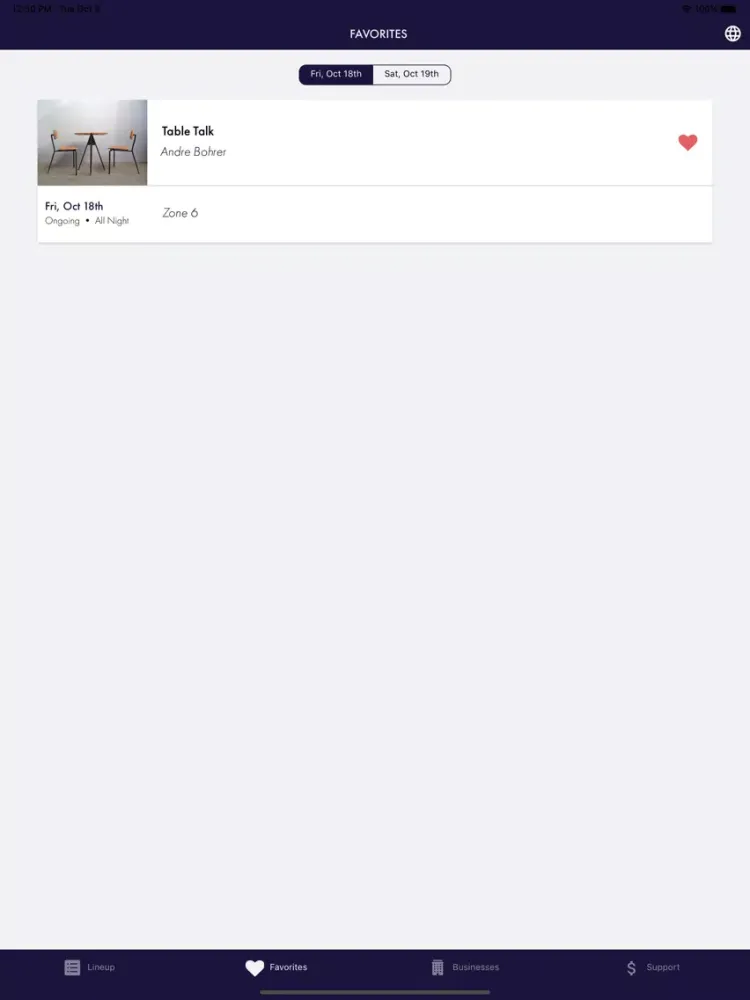 ภาพหน้าจอของ Immerse, Creative City Project iPad 