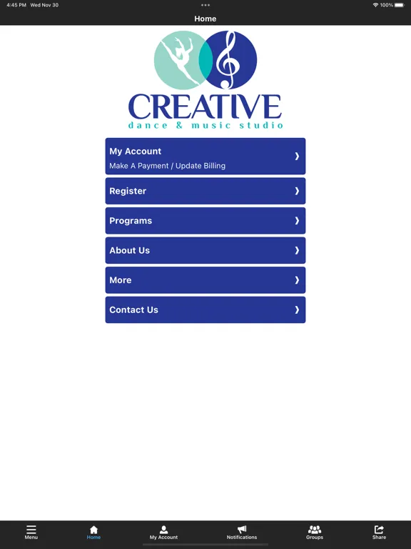 Creative Dance & Music Studio iPad  스크린샷