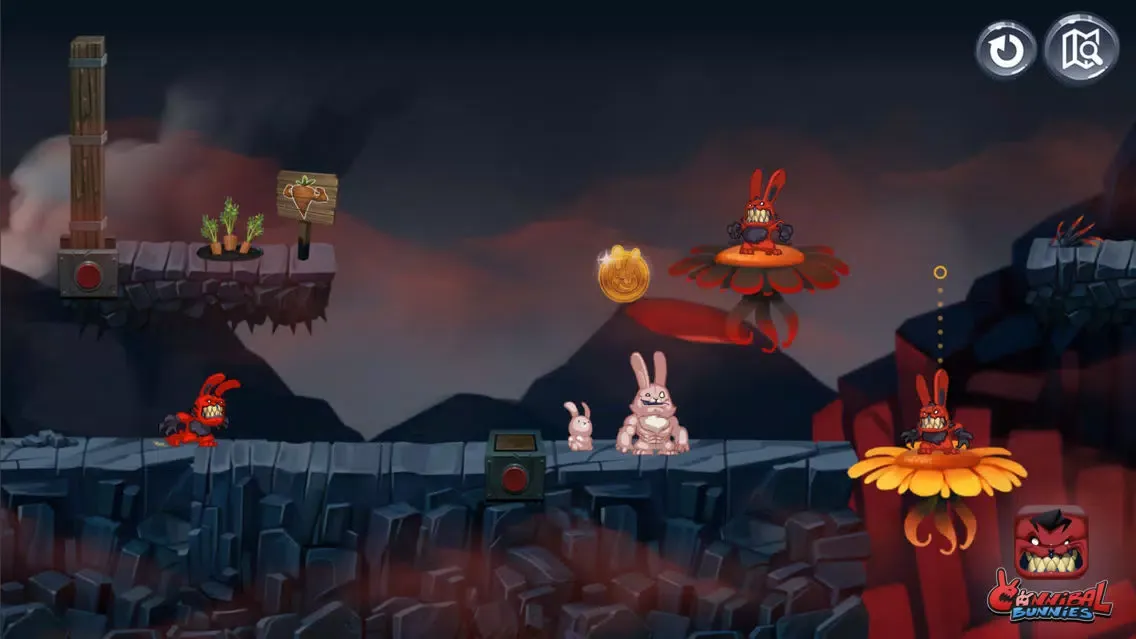 Capturas de tela do Cannibal Bunnies 2