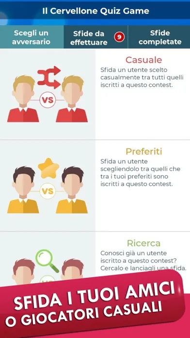 Capturas de tela do Wicontest: quiz e premi
