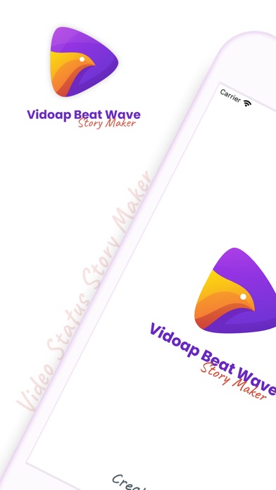 Capturas de tela do Vidoap Beat Video Status Maker