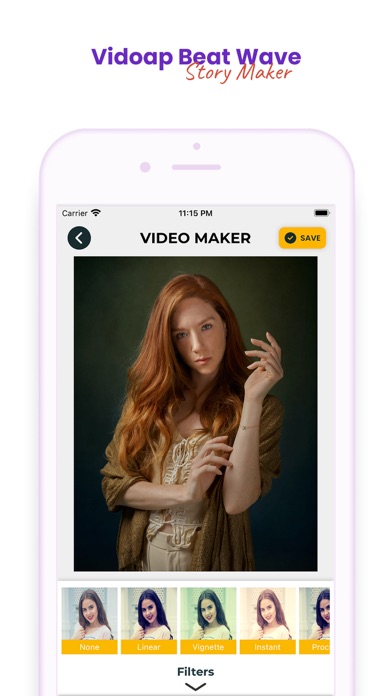 Capturas de tela do Vidoap Beat Video Status Maker