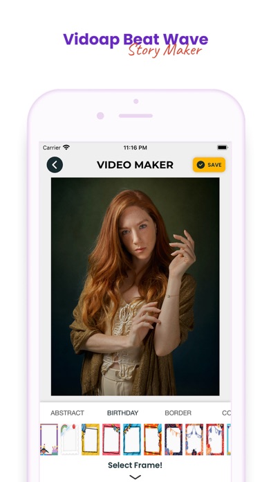 Capturas de tela do Vidoap Beat Video Status Maker