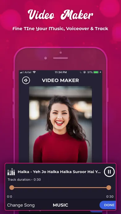 Vibes social media story maker Ekran Görüntüleri